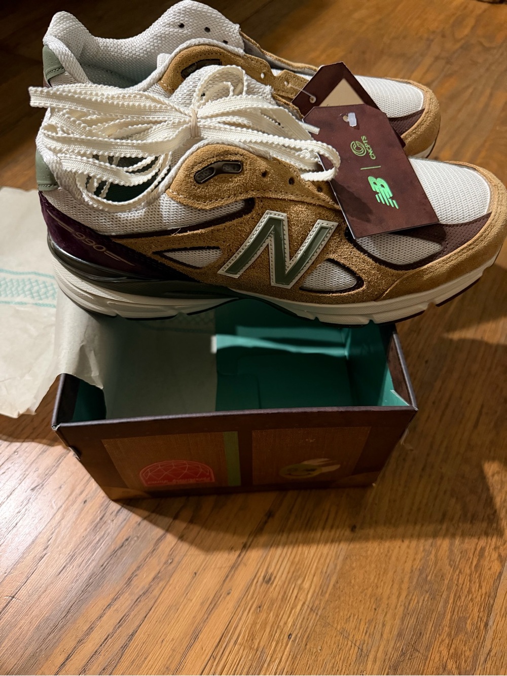 CNCPTS x New Balance 990v4 “Patina" - Picture 3 of 7